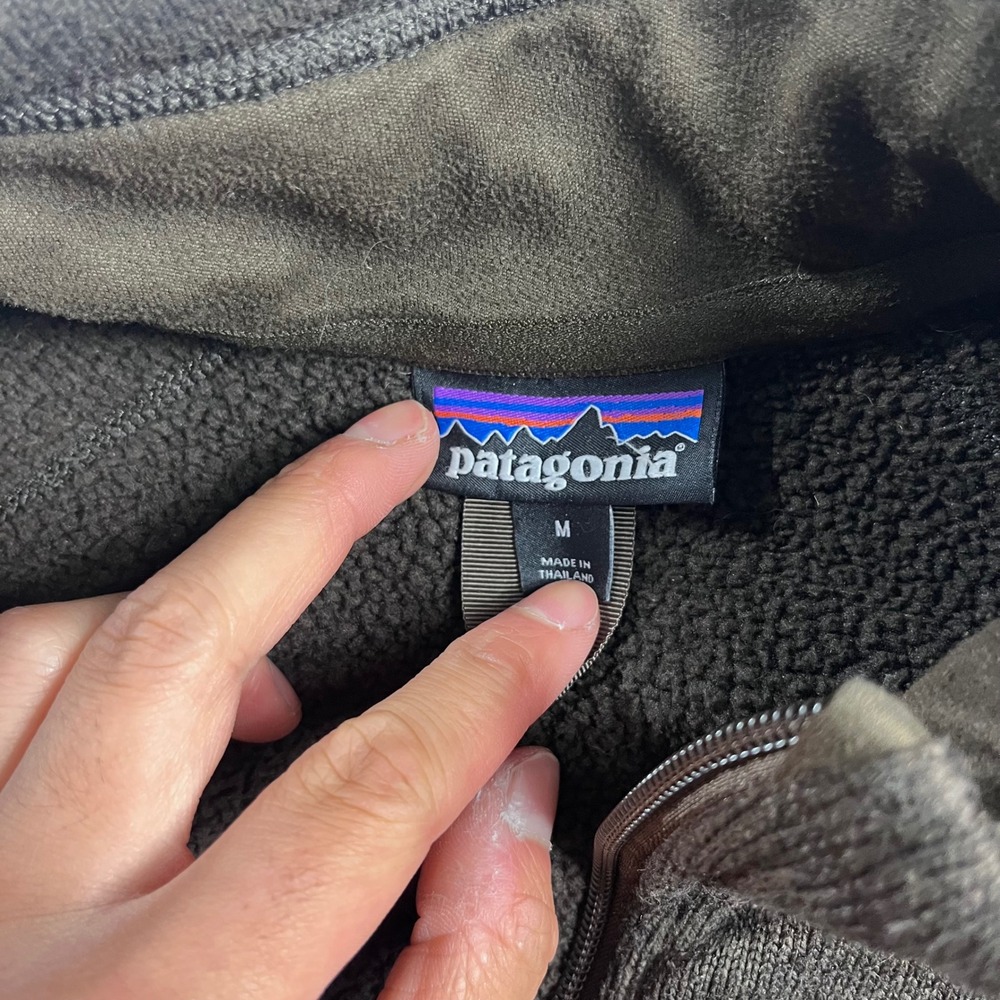 Patagonia Better Sweater 1/4-Zip Pullover Industrial Green 25523 FA19 Mens M - Picture 2 of 9